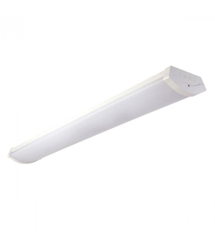 Dualled 5ft Emergencyergecy 58W Commercial Lighting Matt White Paint-4