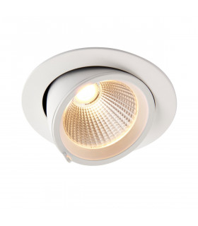 Axial CCT 30W Round 30W Recessed Downlight Matt White Paint-1