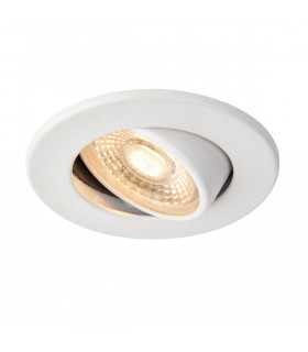 Shieldeco 500 CCT Tiltable Light 5W Recessed Downlight Matt White Paint-2