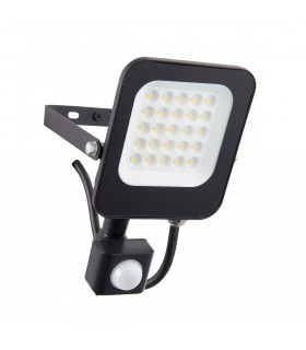 Guard PIR Override 20W IP65 20W Outdoor Flood Light Matt Black Paint-2
