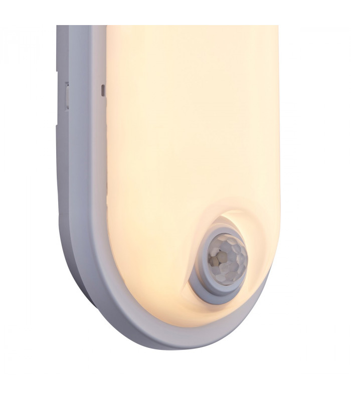 Pillo Plus CCT PIR IP65 15W Outdoor Flush Opal-1