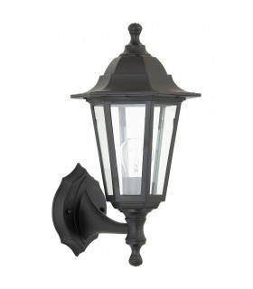 Bayswater Outdoor Wall Lantern Black IP44