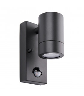 Palin PIR Outdoor Down Wall Lamp Anthracite Grey IP44-2