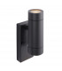 Palin Outdoor Up Down Wall Lamp 2 Light Anthracite Grey IP44-3