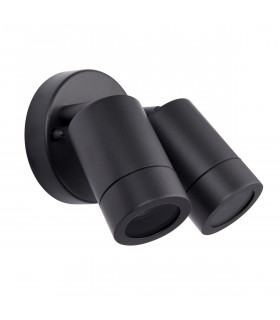 Palin Outdoor Spotlight 2 Light Anthracite Grey IP44-2