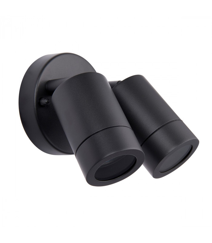Palin Outdoor Spotlight 2 Light Anthracite Grey IP44-2