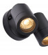 Palin Outdoor Spotlight 2 Light Anthracite Grey IP44-3