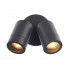 Palin Outdoor Spotlight 2 Light Anthracite Grey IP44-4
