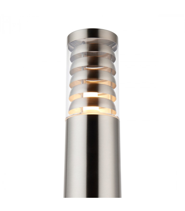 Tango Outdoor Bollard Brushed Stainless Steel IP44-5