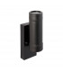 Icarus Photocell Outdoor Up Down Wall Lamp 2 Light Black IP44-3