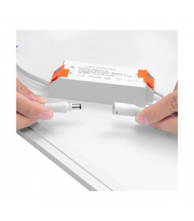 Stratus 40W Integrated Led Panel White Paint-2