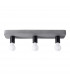 Tavo Industrial Semi Flush Ceiling Light Grey 3x E27-1