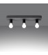 Tavo Industrial Semi Flush Ceiling Light Grey 3x E27-3