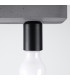 Tavo Industrial Semi Flush Ceiling Light Grey 3x E27-4