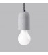 Neso Minimalistic Pendant Ceiling Light Black 1x E27-4