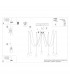 Neso Minimalistic Cluster Pendant Ceiling Light Black 7x E27-8