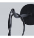 Neso Minimalistic Wall Lamp Black 1x E27-4