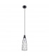 Suba Industrial Wire Frame Pendant Ceiling Light Black 1x E27-1