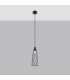 Suba Industrial Wire Frame Pendant Ceiling Light Black 1x E27-2
