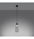 Suba Industrial Wire Frame Pendant Ceiling Light Black 1x E27-3