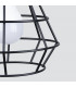 Suba Industrial Bar Pendant Ceiling Light Black 4x E27-4