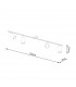 Lemmi Modern Ceiling Spotlight Bar Black 4x GU10-4