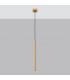 Pastelo Modern Slim Pendant Ceiling Light Gold 1x G9-2