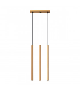Pastelo Modern Batten Gold 3x G9-1