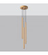 Pastelo Modern Cluster Pendant Ceiling Light Gold 3x G9-2