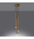 Pastelo Modern Cluster Pendant Ceiling Light Gold 3x G9-3