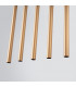Pastelo Modern Bar Pendant Ceiling Light Gold 5x G9-4