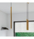 Pastelo Modern Bar Pendant Ceiling Light Gold 5x G9-7