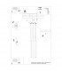 Pastelo Modern Cluster Pendant Ceiling Light Black 5x G9-6