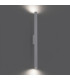 Pastelo Modern Up & Down Wall Lamp White 2x G9-3