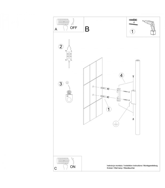 Pastelo Modern Up & Down Wall Lamp White 2x G9-6