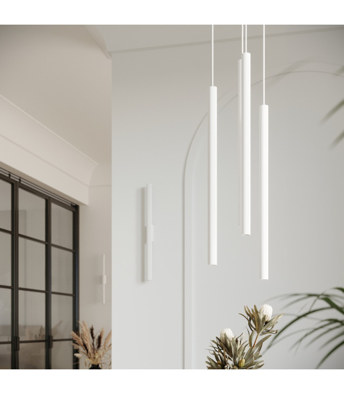 Pastelo Modern Up & Down Wall Lamp White 2x G9-9