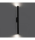 Pastelo Modern Up & Down Wall Lamp Black 2x G9-3