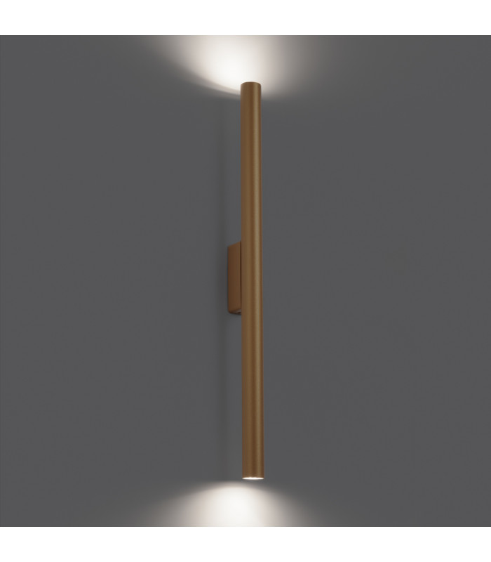 Pastelo Modern Up & Down Wall Lamp Gold 2x G9-3