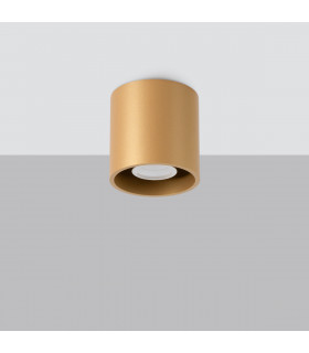 Orbis Minimalistic Surface Mounted Downlight Gold 1x GU10-2
