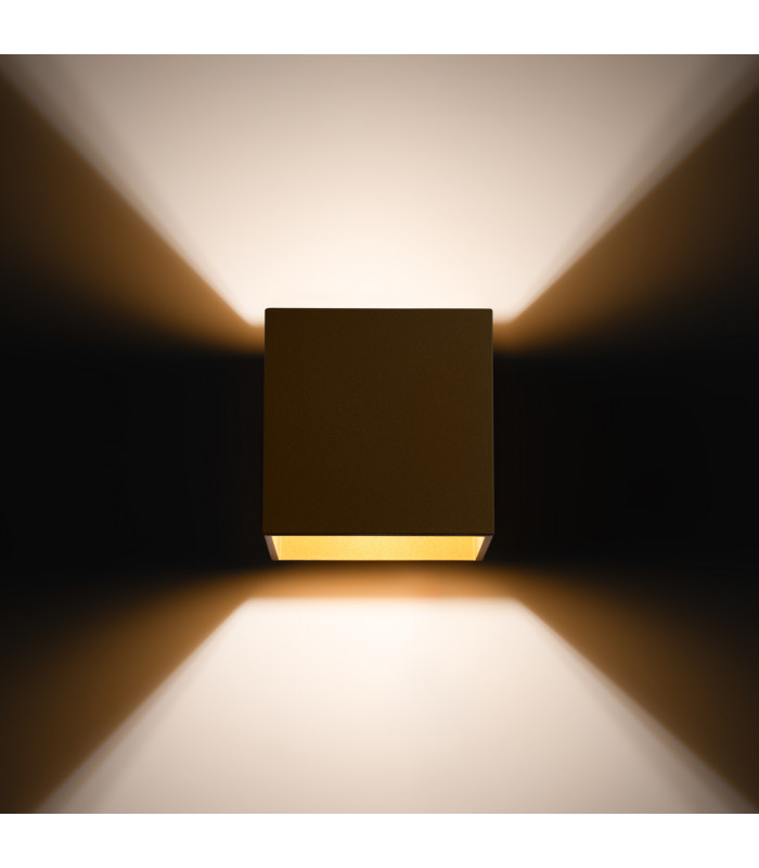 Quad Minimalistic Up & Down Wall Lamp Gold 1x G9-3