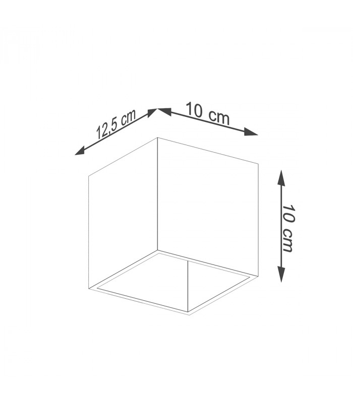 Quad Minimalistic Up & Down Wall Lamp Gold 1x G9-5