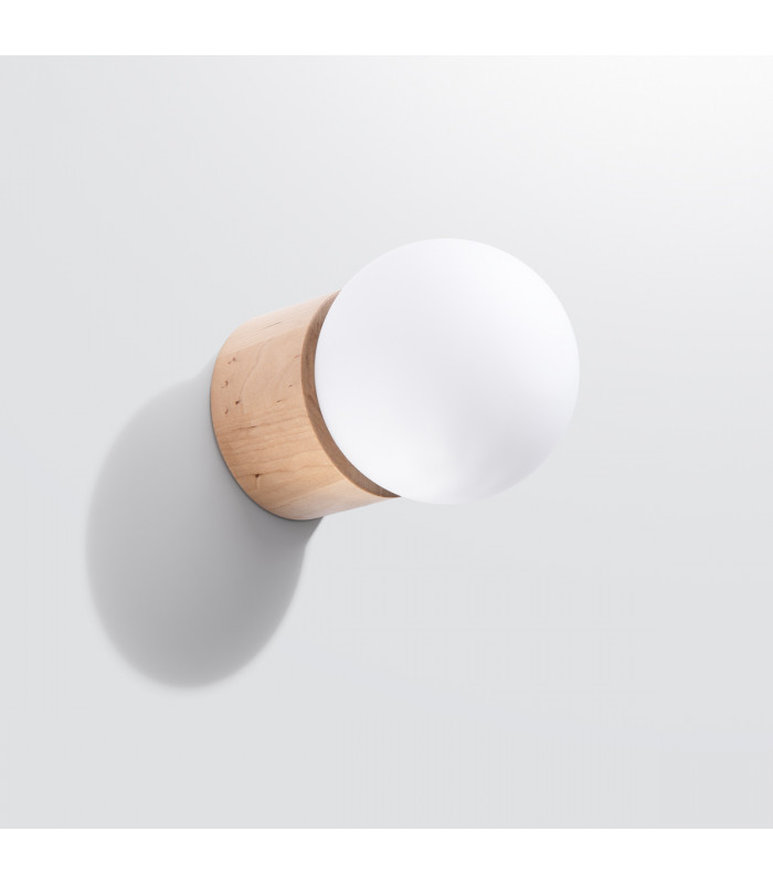 Boomo Modern Wall Lamp Wood 1x G9-2