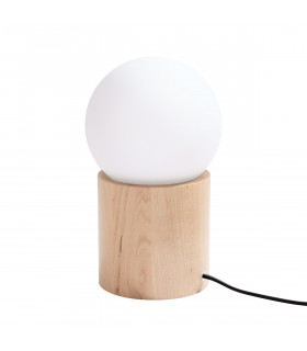 Boomo Modern Globe Table Lamp Wood 1x G9-1