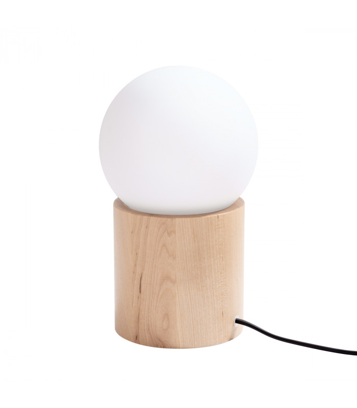 Boomo Modern Globe Table Lamp Wood 1x G9-1