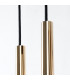 Pastelo Modern Cluster Pendant Ceiling Light Polished Gold 3x G9-4