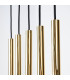 Pastelo Modern Bar Pendant Ceiling Light Polished Gold 5x G9-4