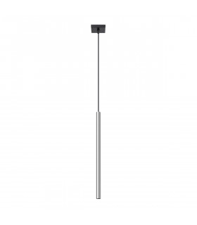 Pastelo Modern Slim Pendant Ceiling Light Chrome 1x G9-1