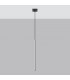 Pastelo Modern Slim Pendant Ceiling Light Chrome 1x G9-2