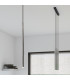 Pastelo Modern Slim Pendant Ceiling Light Chrome 1x G9-7