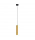 Lagos Modern Slim Pendant Ceiling Light Polished Gold 1x GU10-1